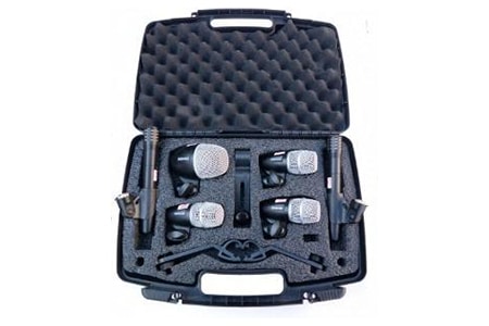 Schlagzeug-Mikrofonkoffer Shure PG-Serie